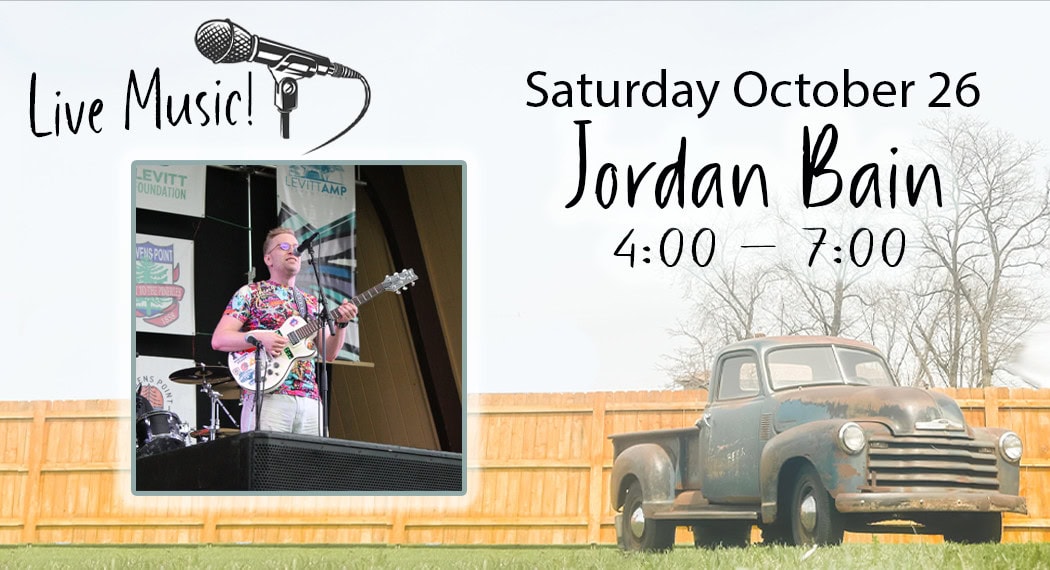 Live music event with Jordan Bain