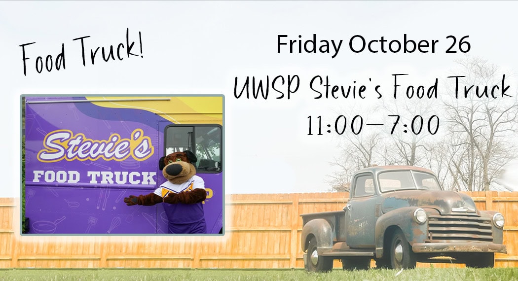 Stevie's Food Truck on October 26, 11:00-7:00