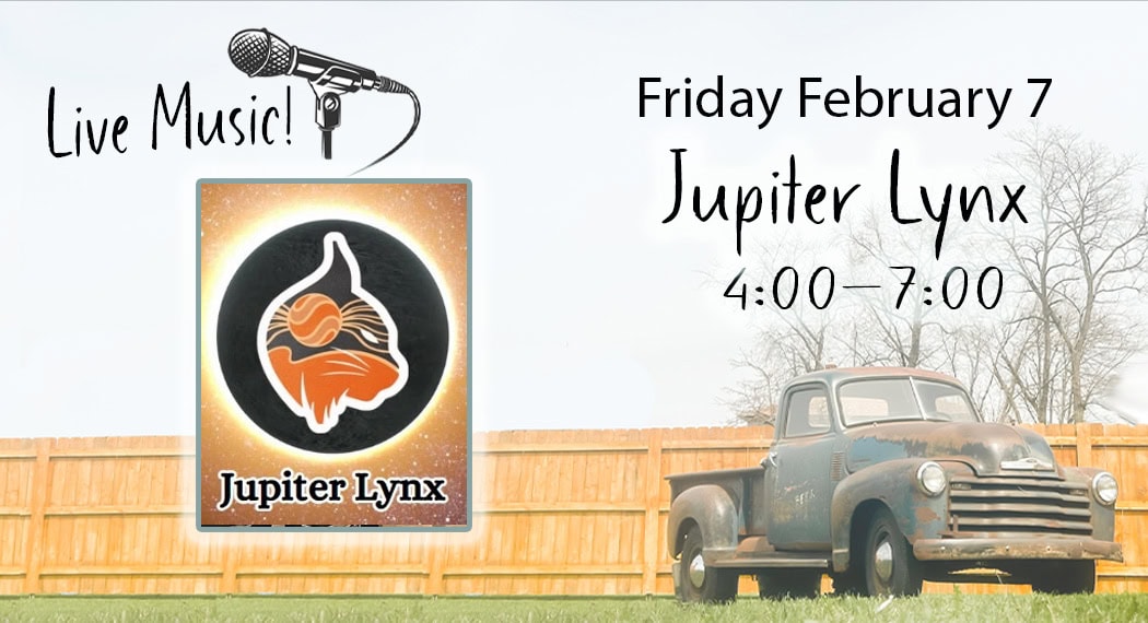 Jupiter Lynx live music event February 7th.