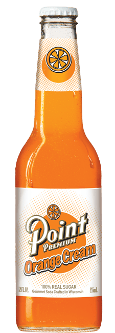 Point Premium Orange Cream Soda Bottle