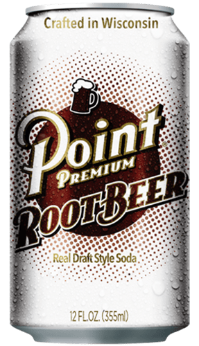 Point Premium Root Beer Can
