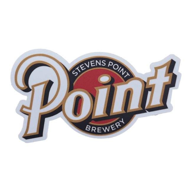 Sticker of Stevens Point Brewery logo