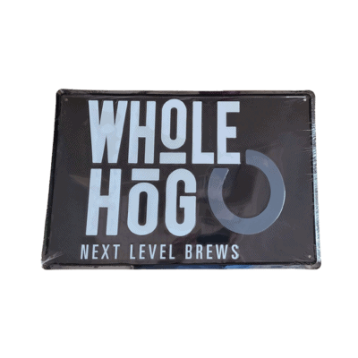 Whole hog metal tacker with logo
