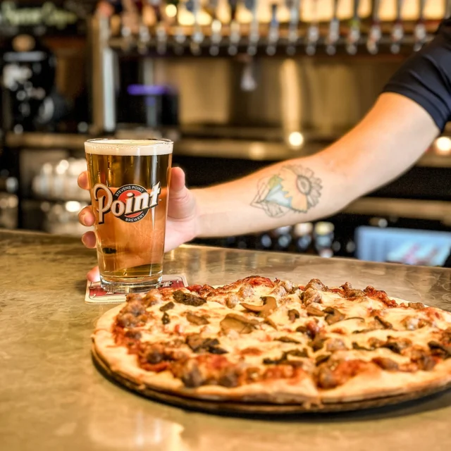 Point Brewery now offers @portesipizza in the taproom! Available from 11am until 1 hr before close!