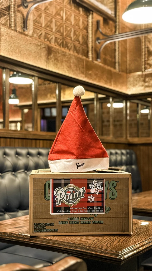 Countdown to Christmas boxes are back again this year!
The brews case contains 24 bottles/cans of Point Beer, Ciderboys, Whole Hog beer, and Tea Runner Hard Iced Tea for $44.99
The soda case contains 24 bottles - $25.99 

Pickup for cases starts after Thanksgiving on Friday, November 29! 
Head to the link in our bio to preorder yours today!