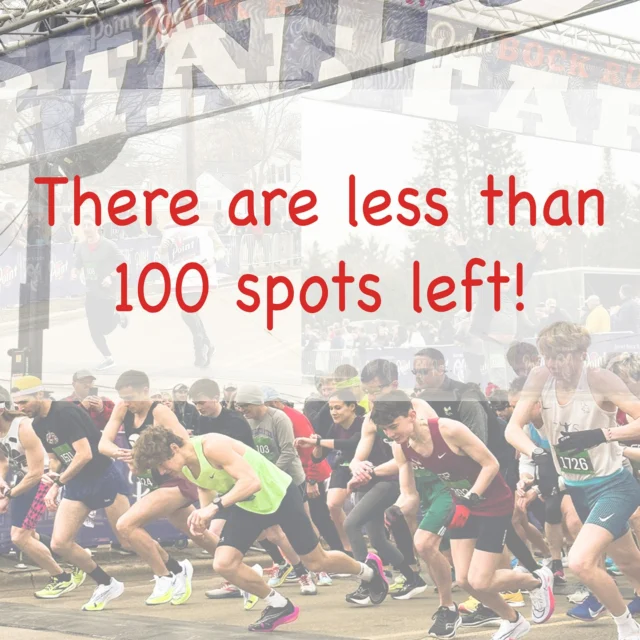 Over 1900 of you will run for beer!Thank you all for choosing to run the Bock run in 2025! There are less than 100 spots left in this years run! Go snag a spot!